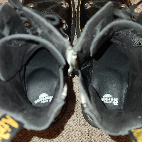 Dr. Martens Black Combat Boots - Picture 5 of 7
